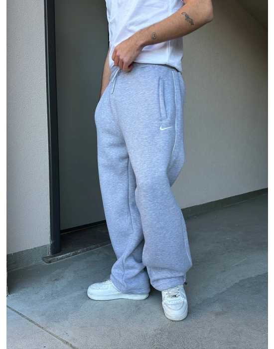 ÖZEL SERİ YAN BİYE NK PAÇA AYARLANABİLİR BAGGY EŞOFMAN ALTI GRİ