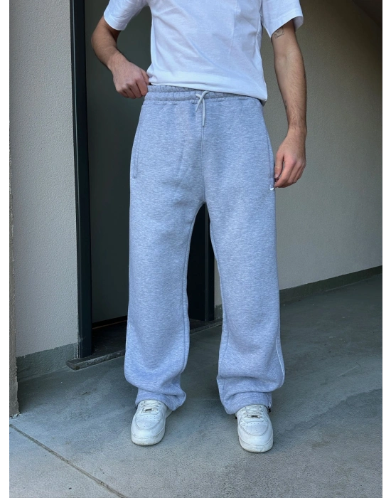 ÖZEL SERİ YAN BİYE NK PAÇA AYARLANABİLİR BAGGY EŞOFMAN ALTI GRİ