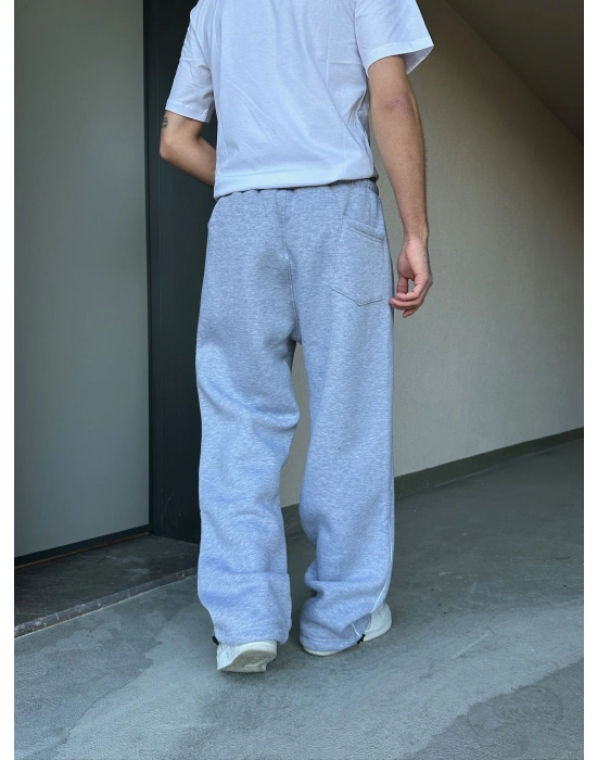 ÖZEL SERİ YAN BİYE NK PAÇA AYARLANABİLİR BAGGY EŞOFMAN ALTI GRİ