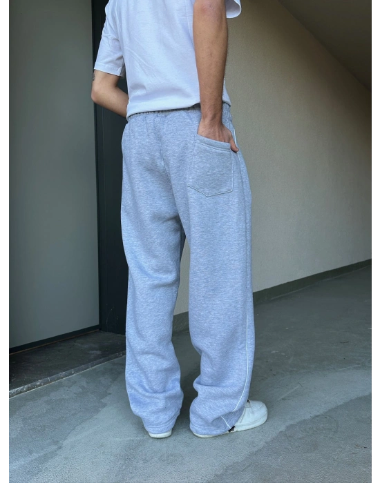 ÖZEL SERİ YAN BİYE NK PAÇA AYARLANABİLİR BAGGY EŞOFMAN ALTI GRİ