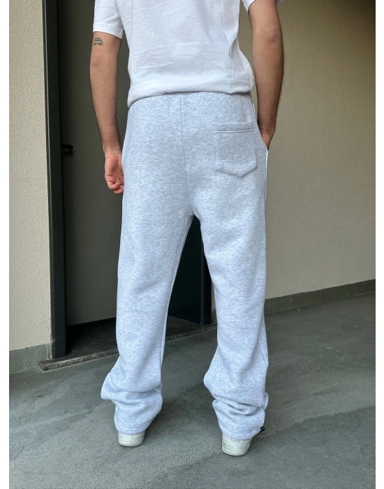 ÖZEL SERİ YAN BİYE PAÇA AYARLANABİLİR BAGGY EŞOFMAN ALTI GRİ