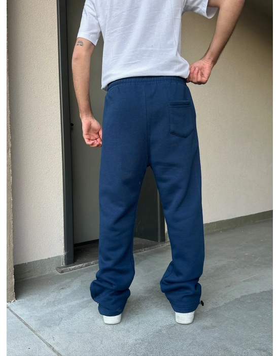 ÖZEL SERİ YAN BİYE PAÇA AYARLANABİLİR BAGGY EŞOFMAN ALTI LACİVERT