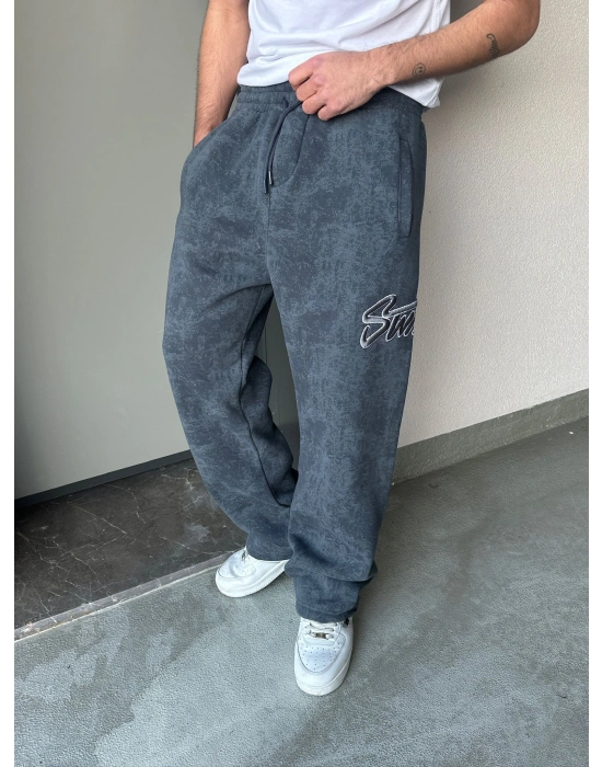 ÖZEL SERİ YIKAMALI STW PAÇA AYARLANABİLİR BAGGY EŞOFMAN ALTI FÜME