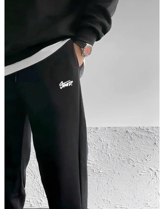 PAÇA LASTİK ST BAGGY EŞOFMAN ALTI SİYAH