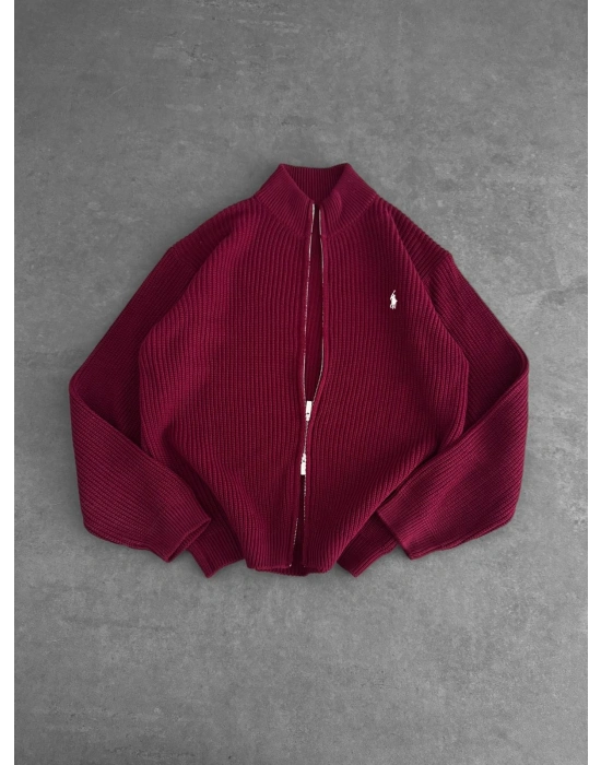 PL BASİC A+ KALİTE TRİKO HIRKA BORDO