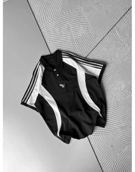 POLO YAKA SERIT BIYE 2 OVERSIZE TSHIRT