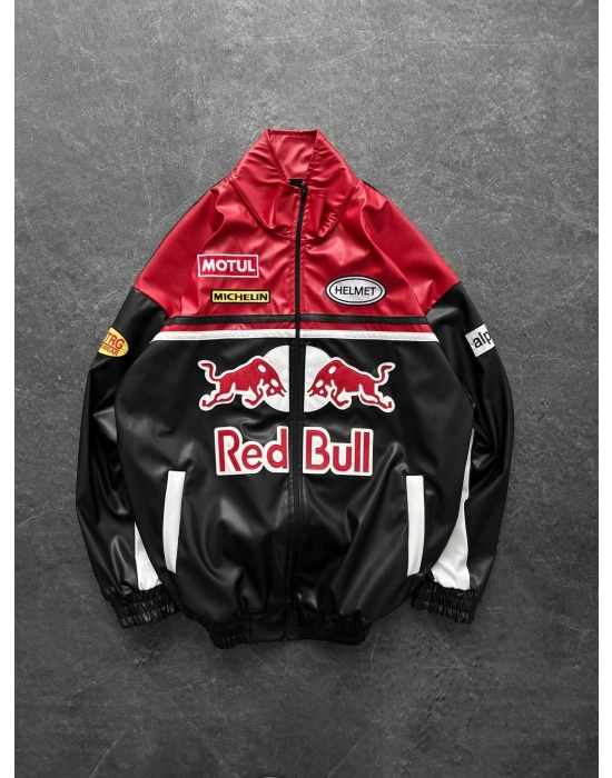 RDBL OVERSİZE DERİ CEKET KIRMIZI