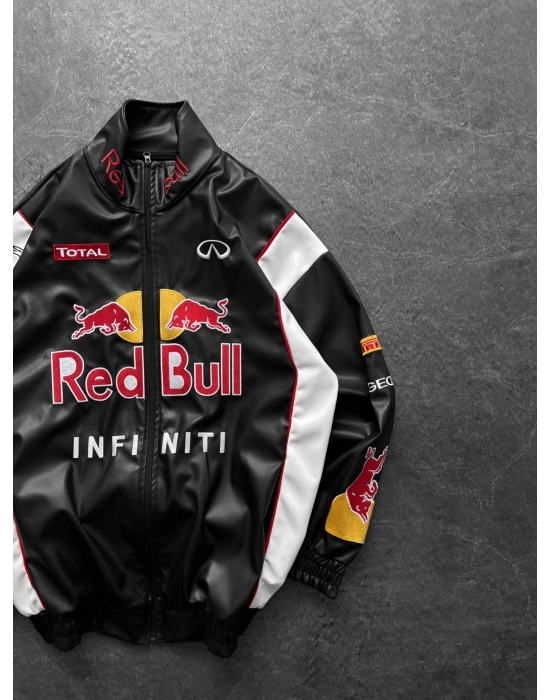 RDBL OVERSİZE DERİ CEKET SİYAH