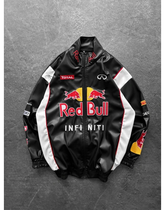 RDBL OVERSİZE DERİ CEKET SİYAH