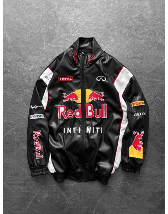 RDBL OVERSİZE DERİ CEKET SİYAH