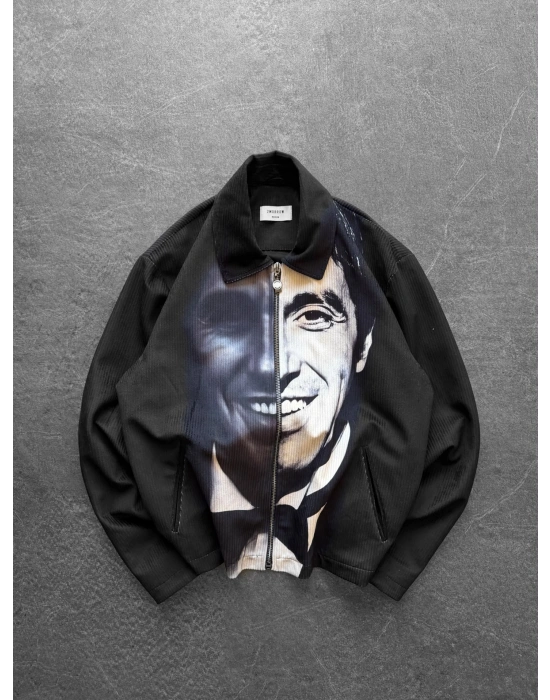 SCARFACE FİTİLLİ KADİFE CEKET