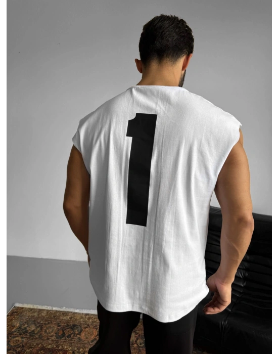 SIRT 1 BASKI ATLET BEYAZ