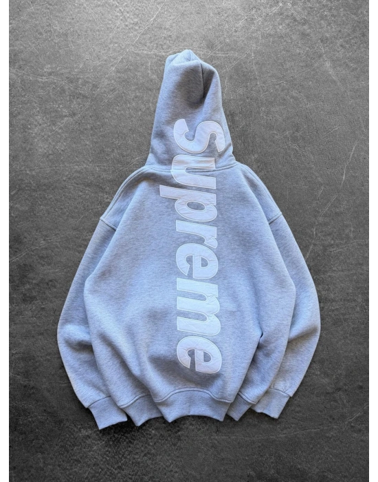 SIRT FUL SUP 3 İPLİK PAMUKLU KUMAŞ SWEAT GRİ