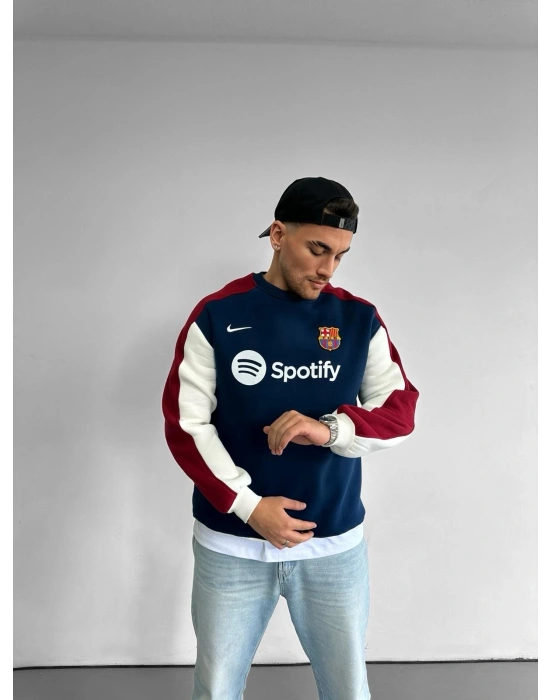 SP 3 İPLİK PARCALI ŞARDONLU BARCA SWEAT