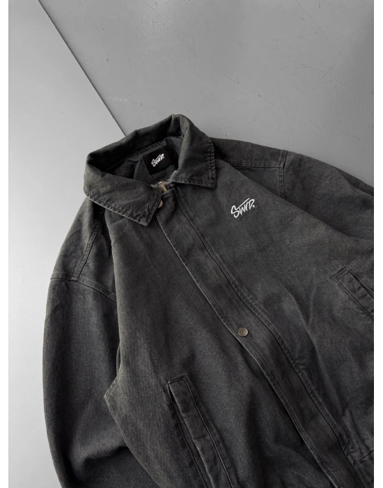 STW NAKIŞ KOT OVERSİZE CEKET GRİ