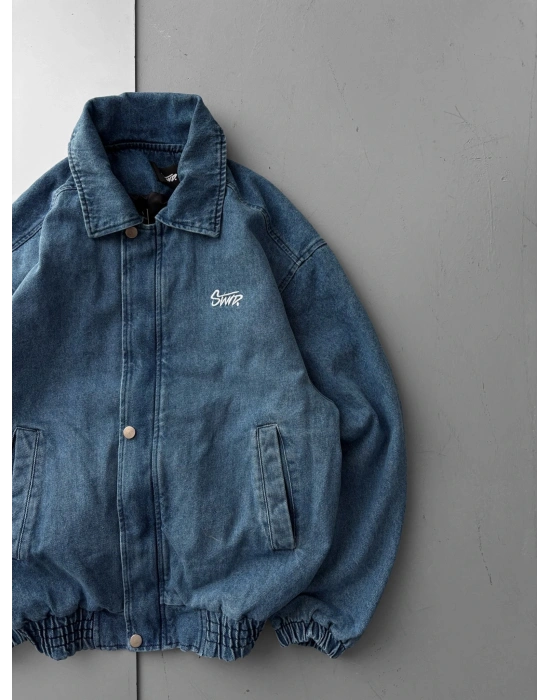 STW NAKIŞ KOT OVERSİZE CEKET LACİ