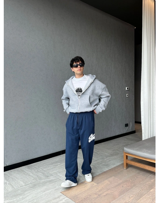 STW YAN BÜYÜK PUNTO 2 İPLİK PAÇA LASTİKLİ EŞOFMAN ALTI LACİ