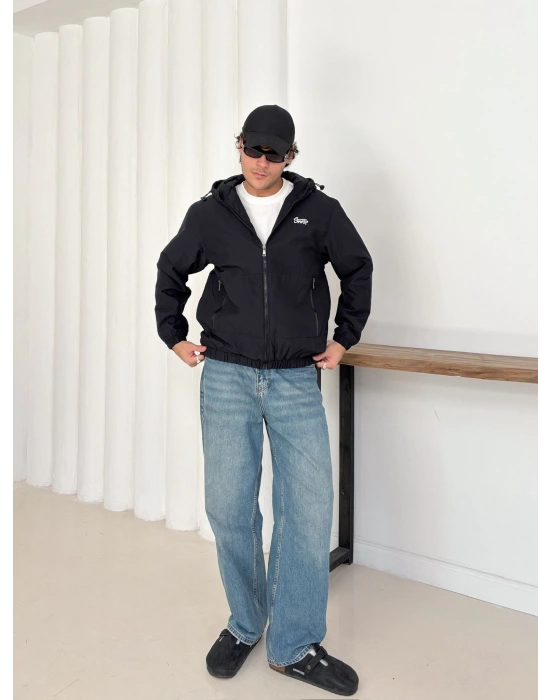 STWD KAPÜŞONLU KIRIŞIK KUMAŞ MEVSİMLİK