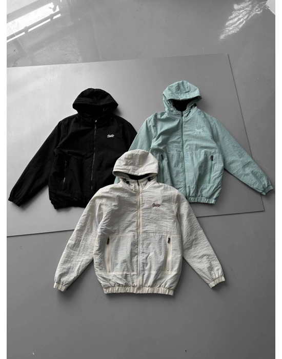 STWD KAPÜŞONLU KIRIŞIK KUMAŞ MEVSİMLİK