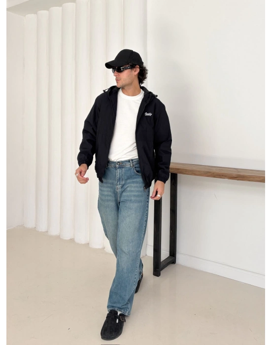 STWD KAPÜŞONLU KIRIŞIK KUMAŞ MEVSİMLİK