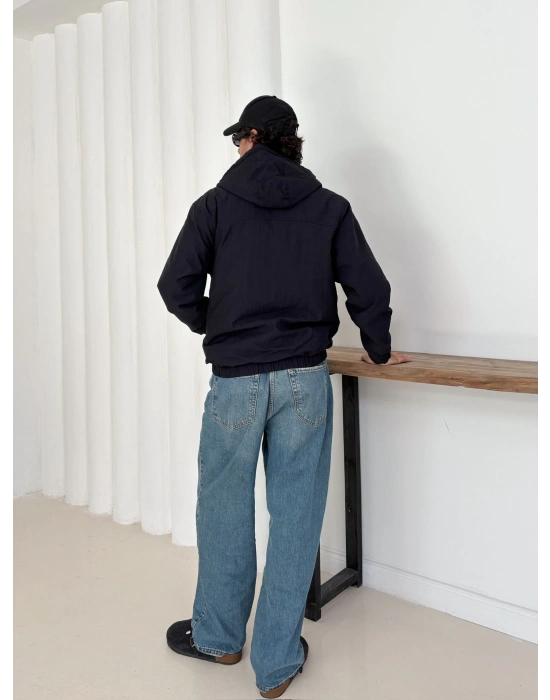 STWD KAPÜŞONLU KIRIŞIK KUMAŞ MEVSİMLİK