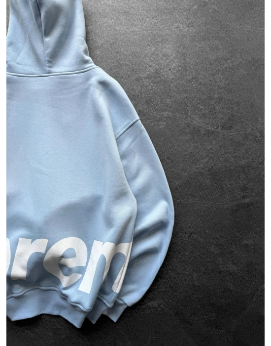 SUPREM OVERSİZE HIRKA BEBEMAVİ