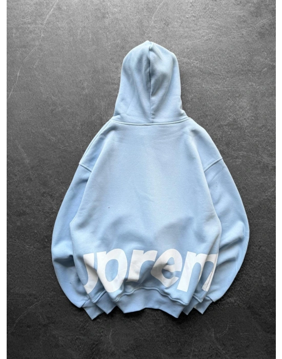 SUPREM OVERSİZE HIRKA BEBEMAVİ