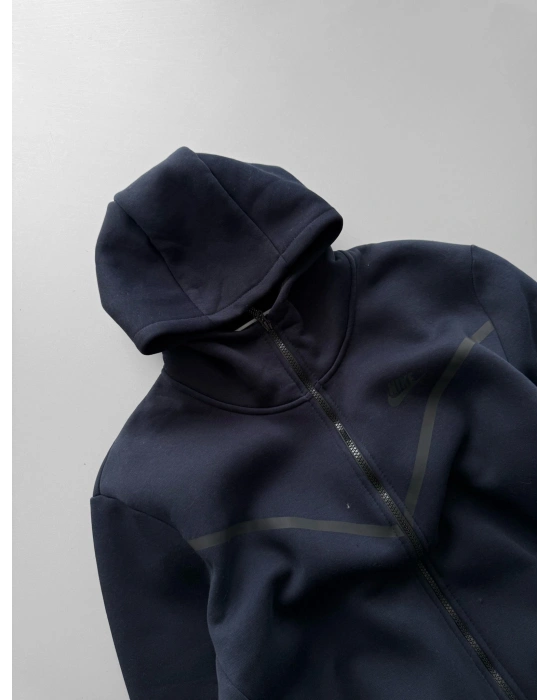 TECH DOUBLEFACE KUMAŞ HIRKA LACİVERT