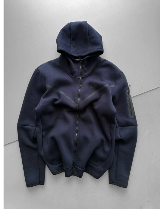 TECH DOUBLEFACE KUMAŞ HIRKA LACİVERT