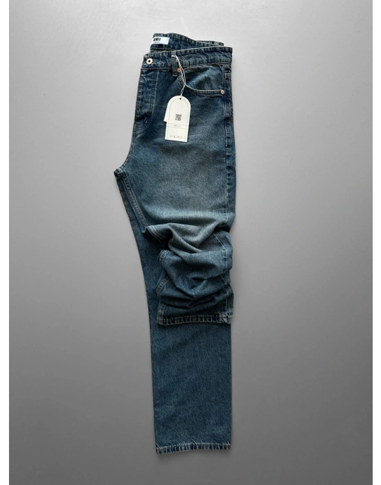 WE11 KOT BAGGY PANTOLON MAVİ