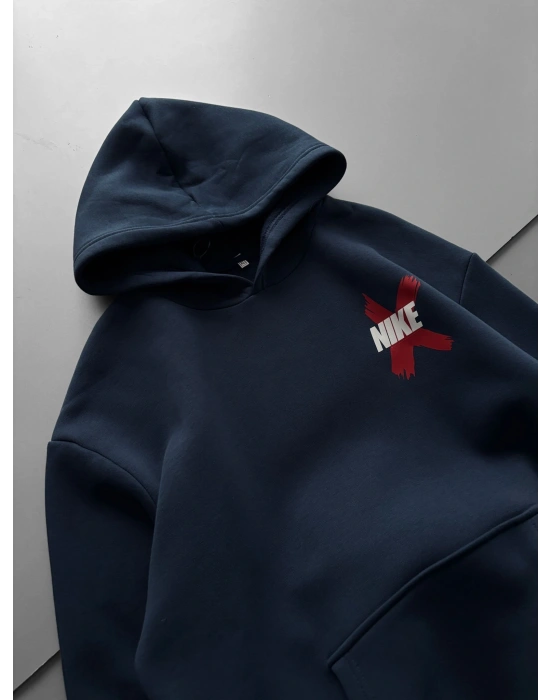 X ÖZEL SERİ NK OVERSİZE KAPÜŞONLU SWEAT LACİ