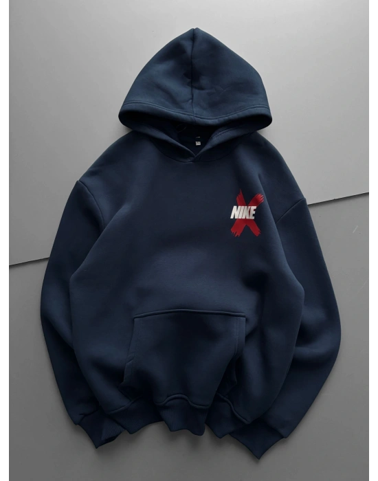 X ÖZEL SERİ NK OVERSİZE KAPÜŞONLU SWEAT LACİ