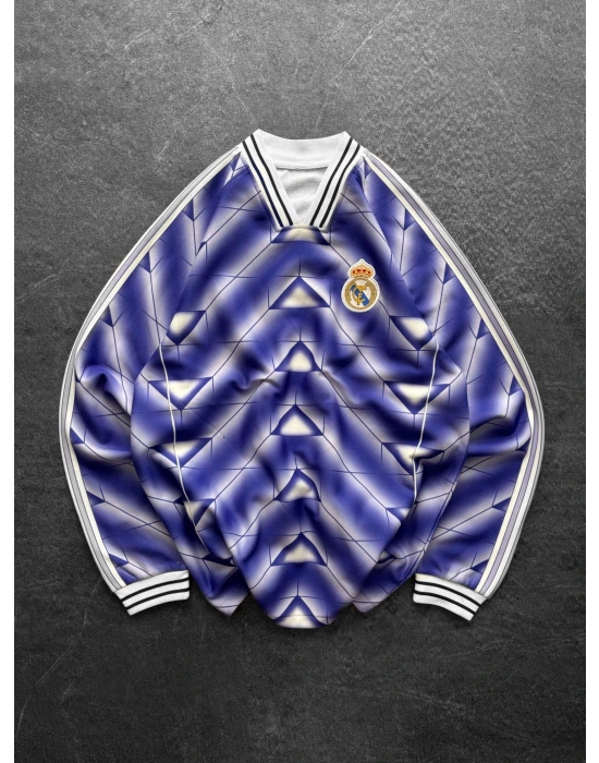 YAKA - BİLEK RİBANALI FORMA SWEAT