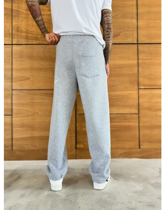 YAN BÜYÜK BASKI NK BAGGY EŞOFMAN GRİ