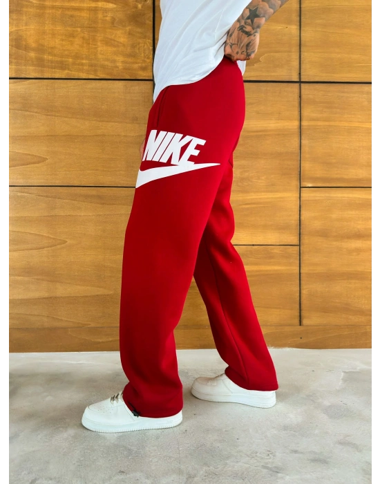 YAN BÜYÜK BASKI NK BAGGY EŞOFMAN KIRMIZI