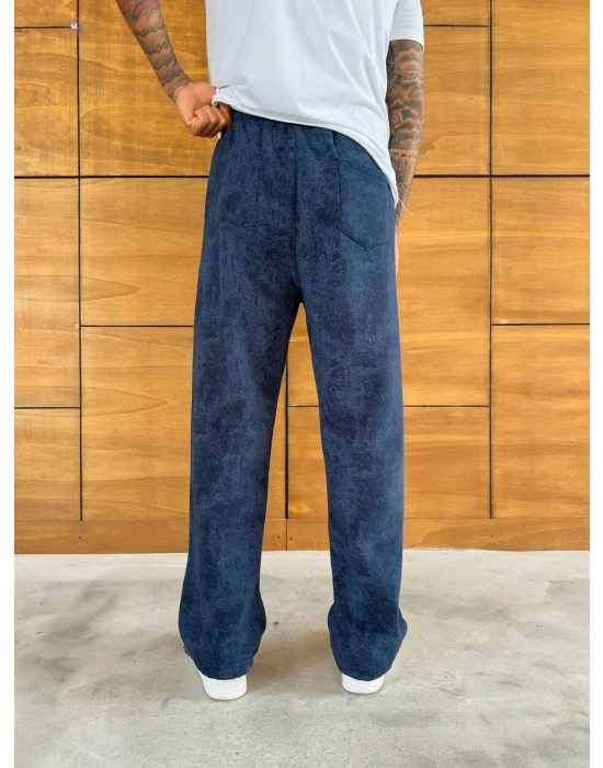 YIKAMALI CEP NAKIŞLI BAGGY EŞOFMAN LACİ