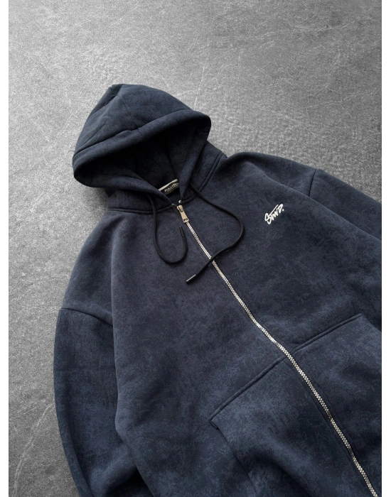 YIKAMALI STW OVERSİZE 3 İPLİK HIRKA LACİ