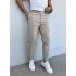 SLİM KALIP KUMAŞ PANTOLON KREM