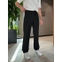 BAGGY KALIP TENSEL KUMAŞ DS PANTOLON SİYAH
