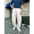 FULL BAGGY BALON KLASİK DS PANTOLON KIRIK BEYAZ