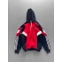 AR 3 İPLİK PARCALI ŞARDONLU KAPÜŞONLU SWEAT KIRMIZI