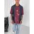 BARÇA OVERSİZE TİŞÖRT, KEMERLİ FUL BAGGY PANTOLON