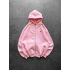 BASIC PL 3 İPLİK PAMUKLU HIRKA PEMBE