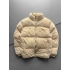 BOĞUMLU KADİFE ŞİŞME MONT KREM