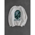 BP APE 3 İPLİK ŞARDONLU SWEAT BEYAZ