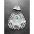 BP MAVİ BASKI 3 İPLİK PAMUKLU KUMAŞ OVERSİZE SWEAT GRİ