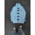 CHİN OVERSİZE 3 İPLİK PAMUKLU HIRKA BEBEMAVİ