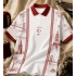 DK TURKEY POLO YAKA TİŞÖRT BEYAZ