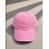 DÜZ YIKAMALI ŞAPKA PEMBE