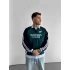 EMİRATES FLY ARS OVERSİZE 3 İPLİK SWEAT SU YEŞİLİ